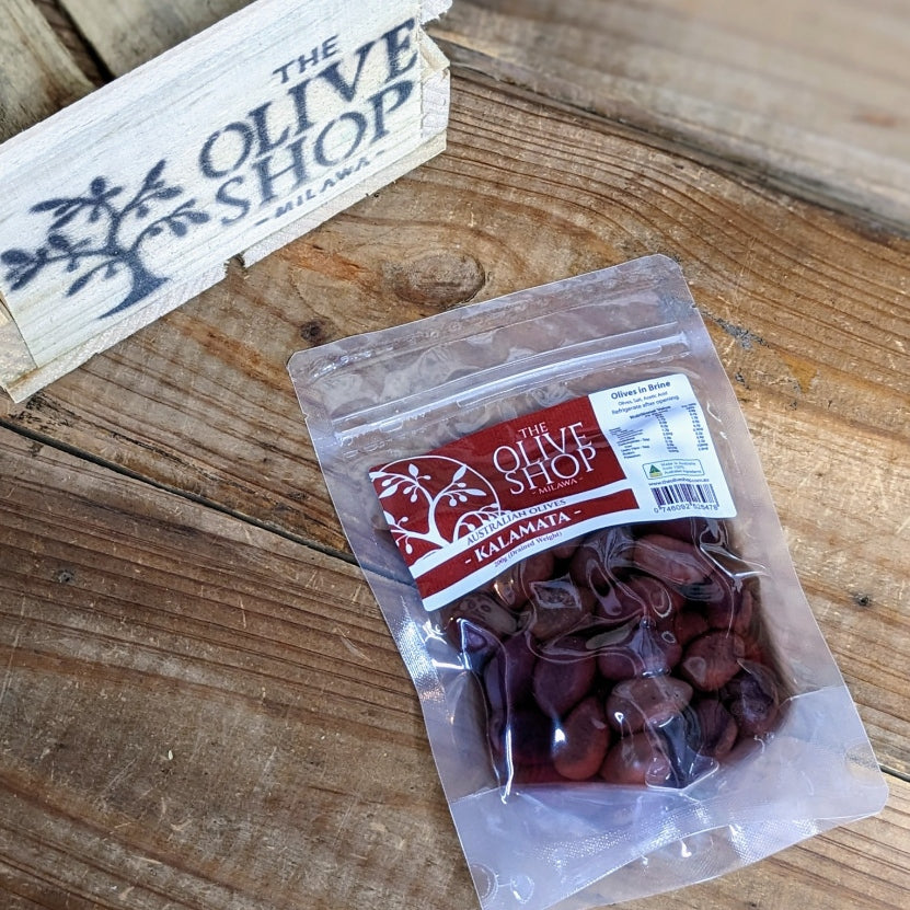 Kalamata Olives in Brine The Olive Shop Milawa