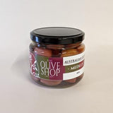 Olive Shop Olives in Chilli & Garlic - MEDLEY - 180g Jar