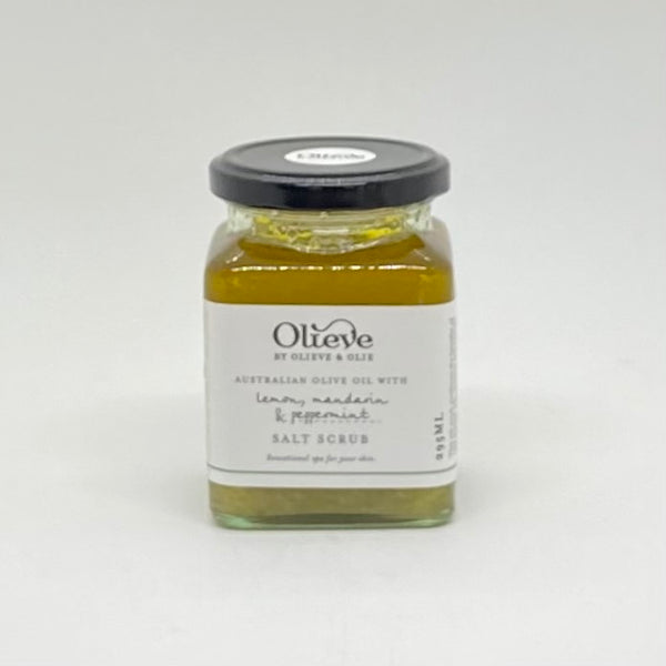 Olieve & Olie - Salt Scrub Lemon Mandarin & Peppermint