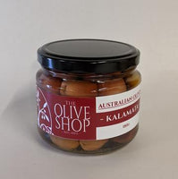 Olive Shop Olives in Brine - KALAMATA - 180g jar