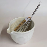 Cope Pottery - Dressing Jug & Whisk