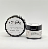 Olieve & Olie - Body Butter 100ml Lavender, Rose Geranium, & Sweet Orange